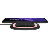 Ultron 266105 FreeCharger-10 schw./rosa, wireless Ladestation Qi
