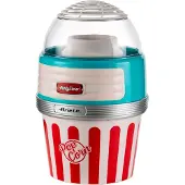 Ariete 2957/01 - 50's Style Popcornmachine - 1100 Watt - Bereidingstijd: 60 gram in 2 min - blauw