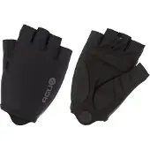 Agu Gel Fietshandschoenen Zomer - Wielrenhandschoenen Dames & Heren - Zwart - Maat M