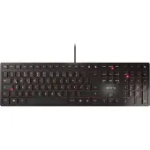 Cherry Clavier KC 6000 slim - - USB - Zwart - Hoogwaardige schaarmechanisme