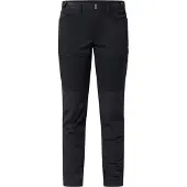 Haglöfs - Women's Alert Mid Pant - Trekkingbroek 42 - Long, zwart