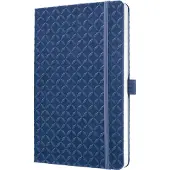 Sigel - notitieboek - Jolie Flair - A5 - hardcover - 174 pagina's - lijn - 80 grams papier - indigo blauw - SI-JN101