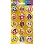 Totum Stickervel Rainbow High
