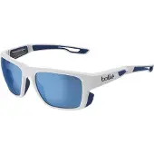 Bolle - Zonnebrillen - Airdrift White Matte Navy - Volt+ Offshore Polarized voor Unisex van Nylon - Wit