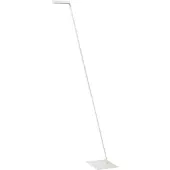 Lucide LED-vloerlamp Lavale, dimbaar, wit / opaal, Woon-/ Eetkamer, metaal, Modern, LED vloerlamp