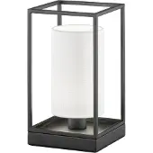 FISCHER&HONSEL GMBH Tafellamp Gilli, zwart, Woon-/ Eetkamer, metaal, Modern, Tafellamp