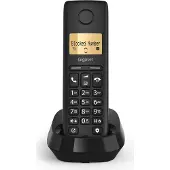 Gigaset Pure 100 DECT Clip Eco bw, Telefoon, Zwart