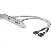 Digitus Assmann Electronics USB Beugelkabel - 2 x 5pin IDC