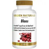Golden naturals 2x Blaas Vegan 60 tabletten