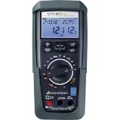 Gossen metrawatt METRAHIT PM PRIME BT Multimeter Kalibratie (DAkkS) Digitaal Datalogger CAT III 600 V, CAT IV 300 V Weergave (counts): 310000