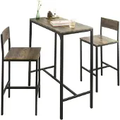 SoBuy OGT03-XL Bistroset met 2 krukken