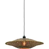 Good&Mojo Bamboe LED Hanglamp Bali | 1X E27 Max 40W | Natural/Black