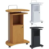 VCM Komil bureau in hoogte verstelbaar bureau, 1 plank en 1 deurwit.