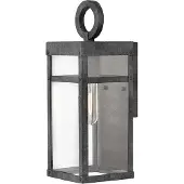 Quintiesse LED Wand Buitenlamp Porter | 1X E27 Max 60W | IP44 | Dimbaar | Aged Zinc