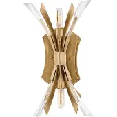 HINKLEY LED Wandlamp Vida | 2X E14 Max 40W | Burnished Gold