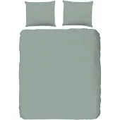 Pure Dekbedovertrek Uni - Lichtgroen 200 x 200/220 cm /
