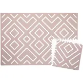 Eeveve Speel Mat - Modern Blocks - Old Pink