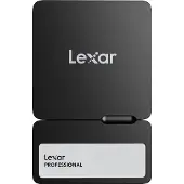 Lexar Go Portable SSD SL400 1TB including Hub Black