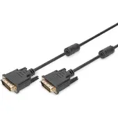 Digitus DVI CNCTN CBL. DVI24+12X FERRIT
