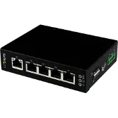 StarTech.com Switch Gigabit Ethernet - STARTECH - IES51000 - 5 poorten - Wandmontage / DIN-rail - IP30