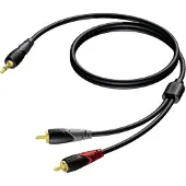 Procab CLA711/5 3,5mm male - 2x RCA 5 meter