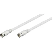 Goobay BKF 1000 10m Wit coax-kabel