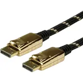 Roline GOLD DisplayPort kabel, DP M/M, 7,5 m