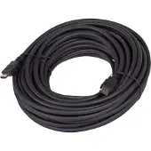 Akyga AK-HD-200A HDMI-kabel HDMI Aansluitkabel HDMI-A-stekker 20.0 m Zwart 4K UHD