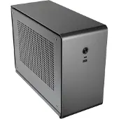 Kolink Rocket V2, Mini-tower, PC, Grijs, Micro-ITX, Aluminium, 9,2 cm