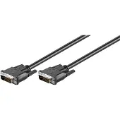 Goobay DVI-D Dual Link monitor kabel / zwart - 2 meter