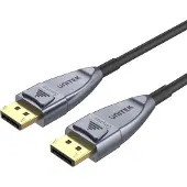 UNITEK C1616GY DisplayPort kabel 10 m Zwart, Grijs