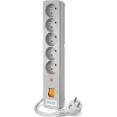 Hsk DATA ALP-ACARX5-----113 power extension 3 m 5 AC outlet(s) Indoor Gray