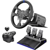 PXN - V99 - High end Race Stuur - Met Pedalen en Shifter - Force Feedback - Game Stuur - Geschikt voor PS4 - Xbox One - PC - Xbox Series X|S - PS3 - Nintendo Switch - Met App