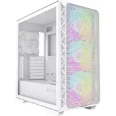 Montech AIR 903 MAX Midi-tower PC-behuizing Wit 4 voorgeïnstalleerde LED-ventilators