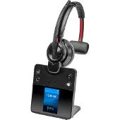 HP Poly Poly Savi 8410 Office - Savi 8400 serie - Hoofdtelefoon - Over-ear - DECT / Bluetooth - Draadloos - Zwart - Gecertificeerd voor Microsoft Teams