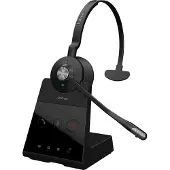 Jabra Engage 65 SE Mono On Ear headset DECT, Kabel Mono Zwart Noise Cancelling Microfoon uitschakelbaar (mute), NFC
