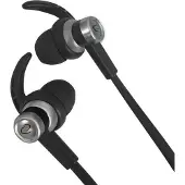 Esperanza hoofdtelefoon met microfoon en volumeregeling, model Eh201, zwart/zilver
