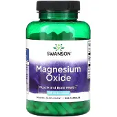 Swanson Health , Magnesium Oxide, 400 mg, 250 Capsules (200 mg per Capsule)