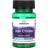 Swanson Health VoedingssupplementenSwanson Iron Citrate 25 Mg (60 capsules) 6946