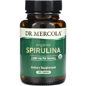 Dr. Mercola - Organic Spirulina - 120 tabletten