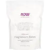 Now Solutions Magnesiumvlokken 100% puur van de oude Zechstein-zeebodem Hooggeconcentreerd 26,5-ounce