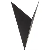 Emibig Wandlamp Form H 30 cm zwart