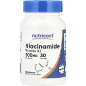 Nutricost , Niacinamide, 500 mg, 30 Capsules