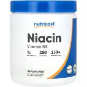Nutricost , Niacine, Ongevoopt, 8.9 oz (250 g)