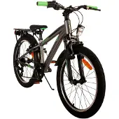 Volare Cross Kinderfiets - Jongens - 20 inch - Grijs - 6 versnellingen