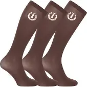 Imperial Riding Showsokken Irholania 3-pack Bruin