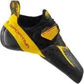 La Sportiva - Klimschoenen - Solution Comp Black/Yellow voor Heren - Maat 39 - Zwart