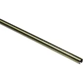 Gardinia gordijnroede met binnenrail, Ø 16 mm, antiek messing, 120 cm, messing