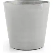 Ecopot's Bloempot Amsterdam 100 cm Wit Grijs Lichtgrijs met wielen