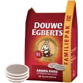 Douwe Egberts Aroma Rood Koffiepads Familiepak 4 x 54 stuks